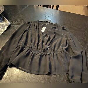 Black blouse express